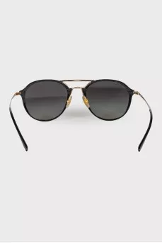 Gold metal Sunglasses