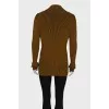 Mustard collared jumper