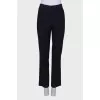 Classic dark blue trousers