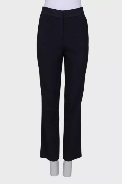Classic dark blue trousers
