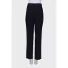 Classic dark blue trousers