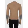 Wool beige sweater