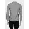 Sweatshirt with heart print