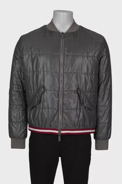 Men's gray jacket