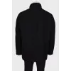 Men's black jacket