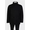 Men's black jacket