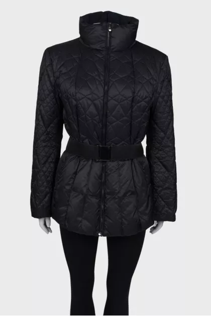 Quilted black jacket