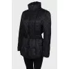 Quilted black jacket