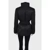 Quilted black jacket