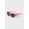 Sunglasses with translucent frames