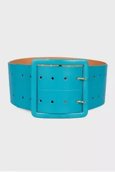 Wide turquoise belt