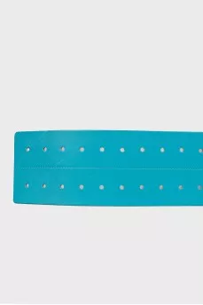 Wide turquoise belt