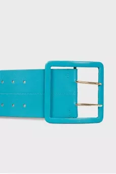 Wide turquoise belt