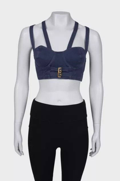 Vintage blue top
