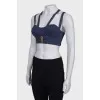 Vintage blue top