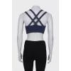 Vintage blue top