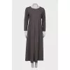 Glen weave maxi dress
