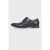 Men's embossed oxfords