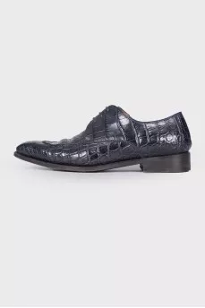 Men's embossed oxfords