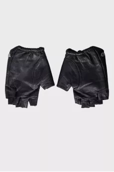 Genuine leather mitts