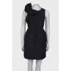 Polka dot dress with bow
