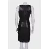 Dress with wrap sequins