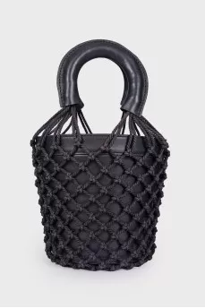 Mesh bucket bag