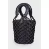 Mesh bucket bag