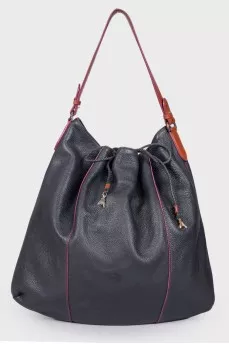 Charcoal bucket bag