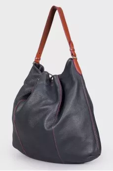 Charcoal bucket bag