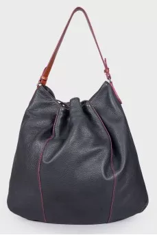 Charcoal bucket bag