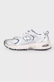 Mesh textile sneakers