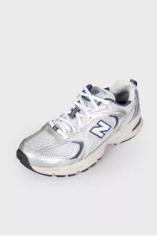 Mesh textile sneakers