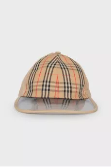 Cap with transparent visor