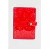 Leather notebook with embossing
