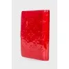 Leather notebook with embossing