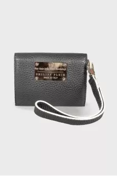 Rhinestone skull wallet