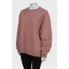 Powder colored sweatshirt