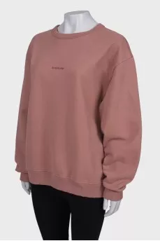 Powder colored sweatshirt