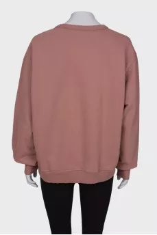 Powder colored sweatshirt