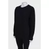 Cashmere sweater with tag