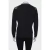 Silk and cashmere cardigan