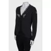 Silk and cashmere cardigan