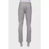 Men's gray jeans