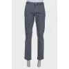 Ash colored men's jeans