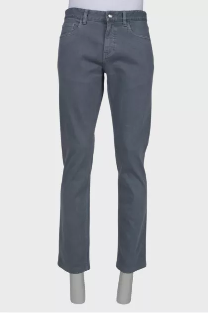 Ash colored men's jeans