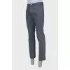Ash colored men's jeans