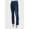Men's dark blue jeans