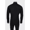 Men's black and white shirt