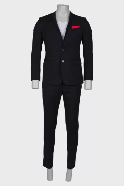 Men's classic wool suit